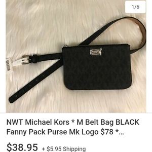 MK Fanny pack belt / adjustable size Large